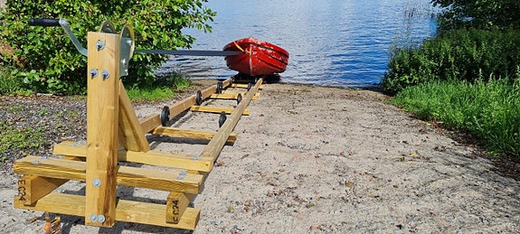 Båtslip 8m 500kg