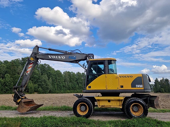 Volvo EW160 - Rotor / Bra däck - Finans - Transport Byte