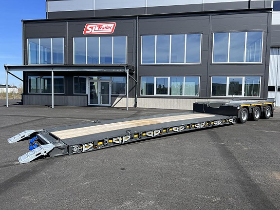 MAX 510 3-axlad-tvångsstyrd, Låglastare , Luftfjädring 8+6m 4 of 5