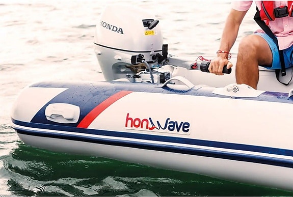 HONDA HONWAVE T27IE GUMMIBÅT 3 of 5