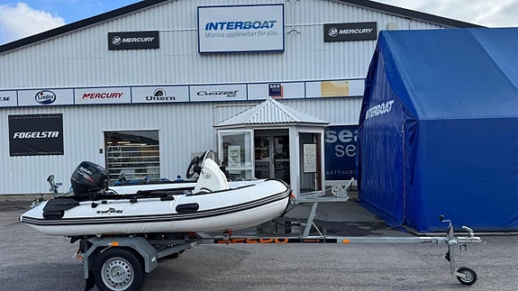 Great White 300 Suzuki F15 - 4 takt - 2010 - 80 km/h vagn