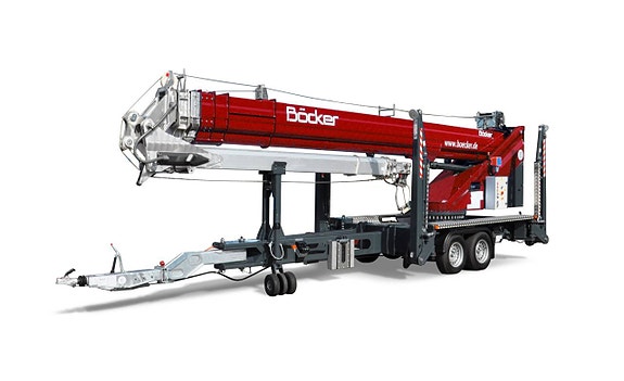 Släpvagnskran AHK 36 från Tyska Böcker  - Helt Elektrisk!