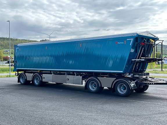 Wagnfabriken 4-axlig aluminiumvagn 40 ton med värme 5 of 6