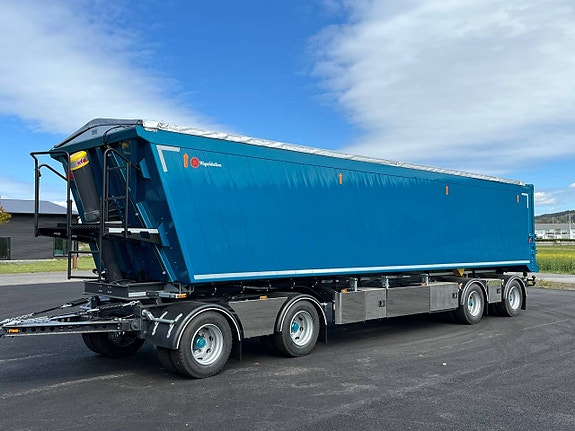 Wagnfabriken 4-axlig aluminiumvagn 40 ton med värme