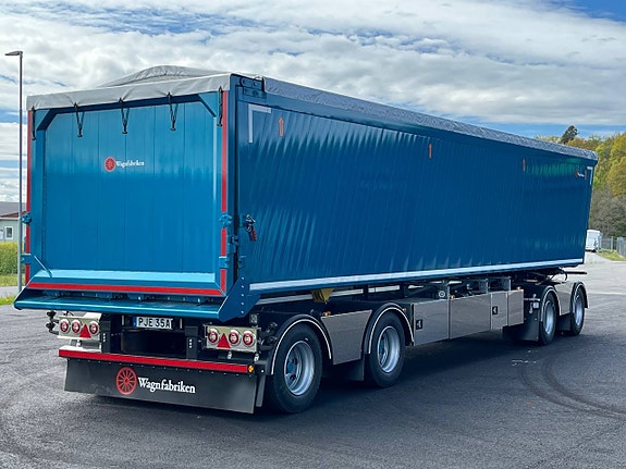Wagnfabriken 4-axlig aluminiumvagn 40 ton med värme 6 of 6