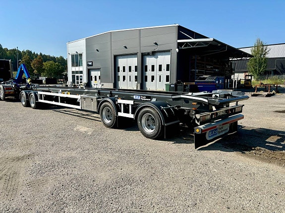 BKs Truck - Lastväxlarsläp 4-axl 38 ton Lager