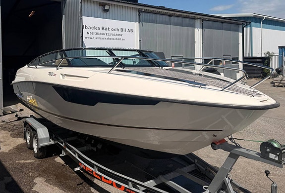 Flipper 760 DC Mercury Verado 350hk+ 2013 180 gångtimmar