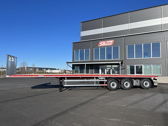 MAX Trailer , 3-axlad Flaktrailer , Norgeboggi , 2 of 5