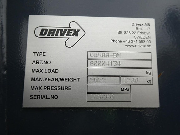 Ny Drivex Vikplog VB400 med Stora BM Fästet 5 of 5