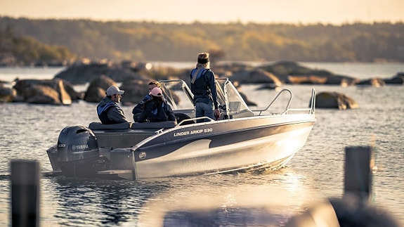 Linder Arkip 530 -25 med Yamaha F100LB -25