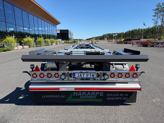 Hakarps - 38 tons lastväxlarvagn med skjutkolv OMGÅENDE LEV 8 of 12