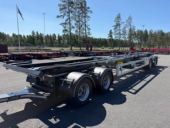 Hakarps - 38 tons lastväxlarvagn med skjutkolv OMGÅENDE LEV 5 of 12