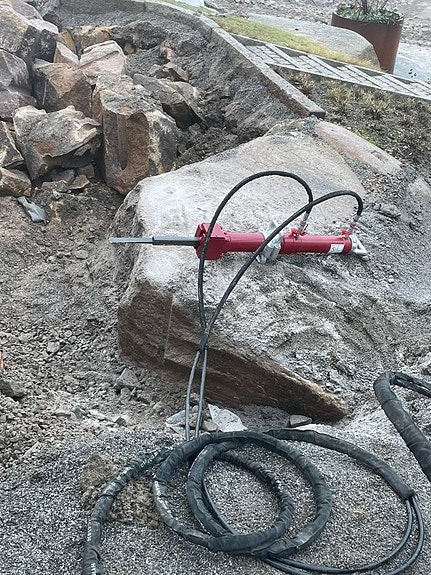 Komplett Bergborr och Spräckpaket Hydrauldriven 6 of 6
