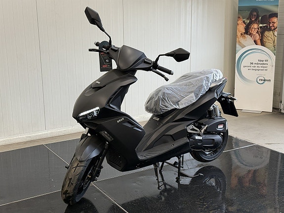 Drax Rough EFI 45km/h Mattsvart Euro5