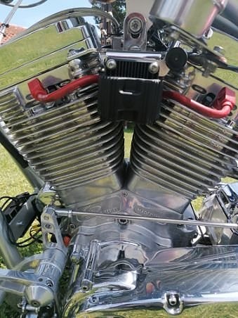 Harley-Davidson  Custom Chrome 2032 cc TP Pro Engine Chopper 2034 cc 7 of 30
