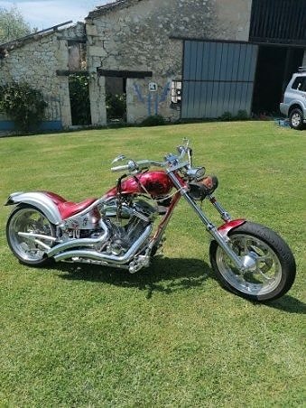 Harley-Davidson  Custom Chrome 2032 cc TP Pro Engine Chopper 2034 cc 2 of 30