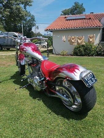 Harley-Davidson  Custom Chrome 2032 cc TP Pro Engine Chopper 2034 cc 4 of 30