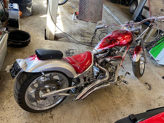Harley-Davidson  Custom Chrome 2032 cc TP Pro Engine Chopper 2034 cc 13 of 30