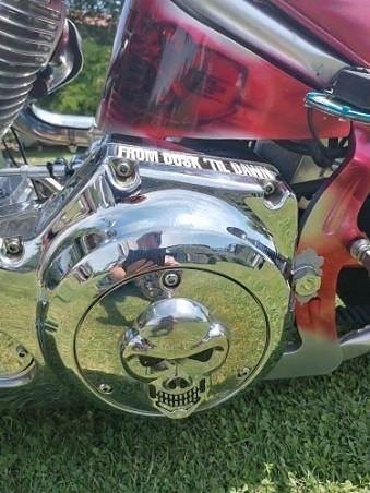 Harley-Davidson  Custom Chrome 2032 cc TP Pro Engine Chopper 2034 cc 8 of 30
