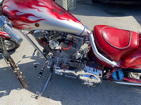 Harley-Davidson  Custom Chrome 2032 cc TP Pro Engine Chopper 2034 cc 14 of 30
