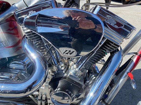 Harley-Davidson  Custom Chrome 2032 cc TP Pro Engine Chopper 2034 cc 24 of 30