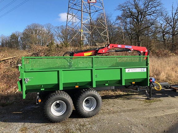 K-vagnen K-Schakt 11,0 kranvagn 2 of 4