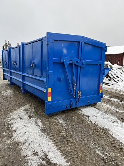 Täckta Containerflak 22m3 med sektioner 6 of 6
