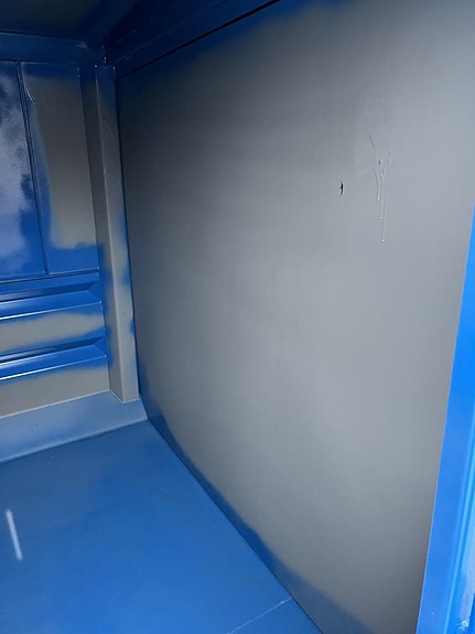 Täckta Containerflak 22m3 med sektioner 5 of 6
