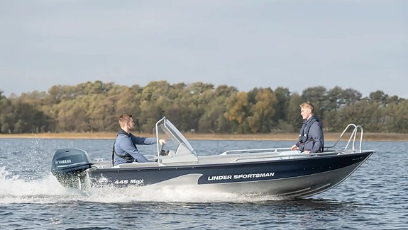 Linder 445 Sportsman 2026 Max Yamaha F25 Garmin 92sv NYHET! 9 of 9