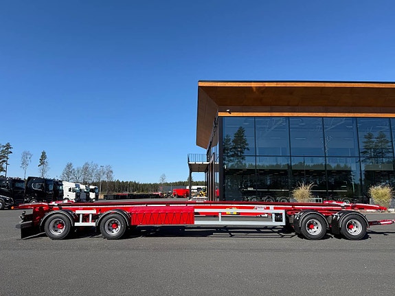 Hakarps - 38 tons lastväxlarvagn med glider OMGÅENDE LEV 2 of 12