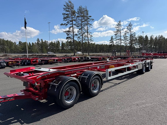 Hakarps - 38 tons lastväxlarvagn med glider OMGÅENDE LEV 4 of 12