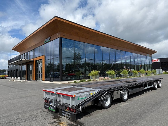 Hakarps - 4 axlad kombivagn för 2 flak, 960mm hög