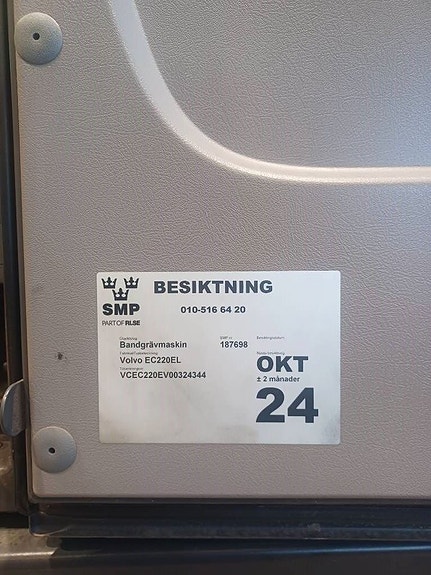 Volvo EC 220 E L , Begagnad SÄLJES 17 of 24
