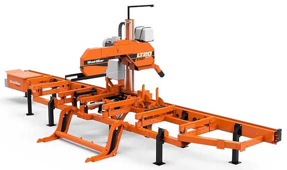 Wood-mizer LT20 Start sågverk med barkfräs