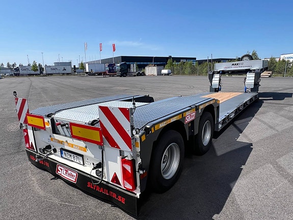 MAX 510 2-axlad - tvångsstyrd , Låglastare , Maskintrailer 5 of 5