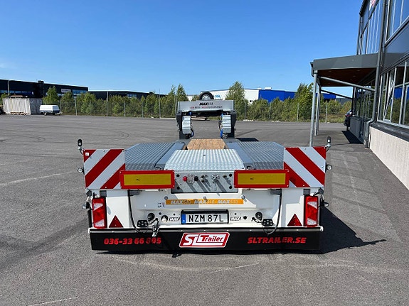 MAX 510 2-axlad - tvångsstyrd , Låglastare , Maskintrailer 4 of 5