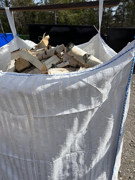 Vedsäckar BIG BAG 1m3 och 1,5m3 4 of 6