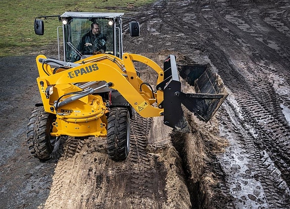 PAUS SL 9088 - Tysk svänglastare - 115 HK