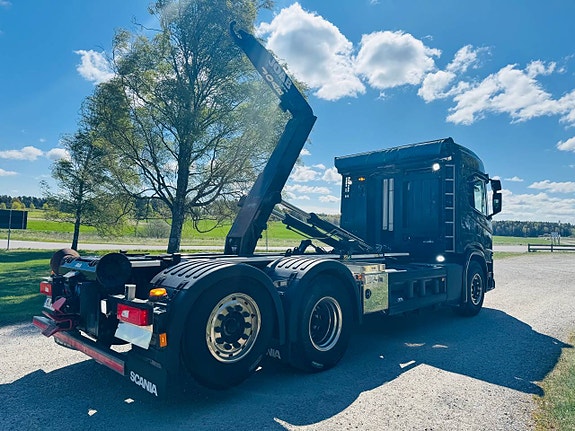 Scania G410 6x2 Lastväxlare Gasbil CNG 19.000mil 3 of 11