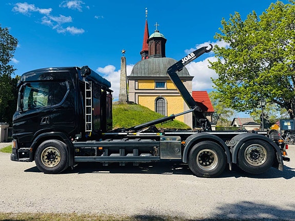 Scania G410 6x2 Lastväxlare Gasbil CNG 19.000mil 6 of 11