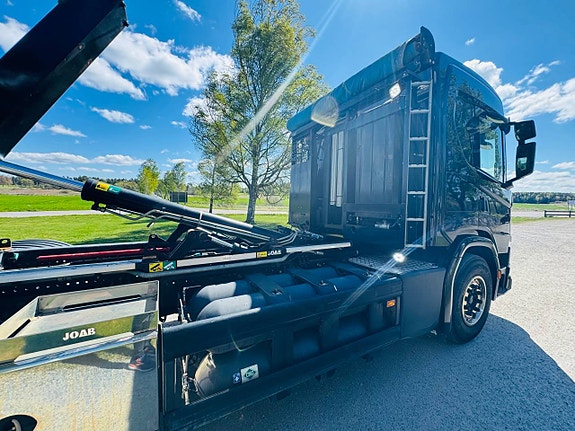 Scania G410 6x2 Lastväxlare Gasbil CNG 19.000mil 8 of 11