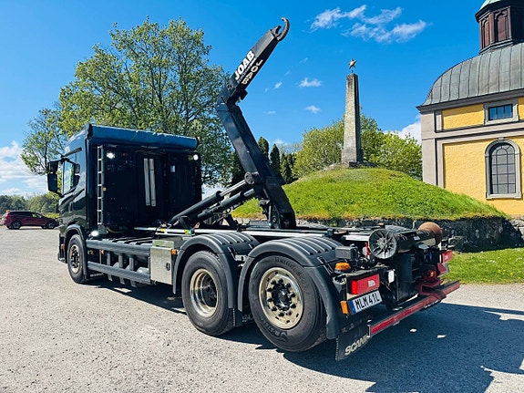 Scania G410 6x2 Lastväxlare Gasbil CNG 19.000mil 5 of 11