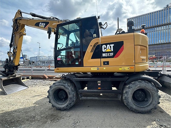 Caterpillar M317F 2018, TRS14, Trelleborg 650,
