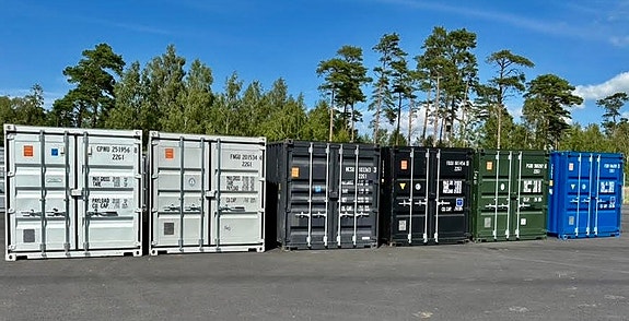 Ny och begagnad container 8ft 10ft 20ft 40ft i Helsingborg