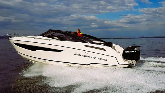 Askeladden C83 cruiser NY! Suzuki DF 350 ATXX