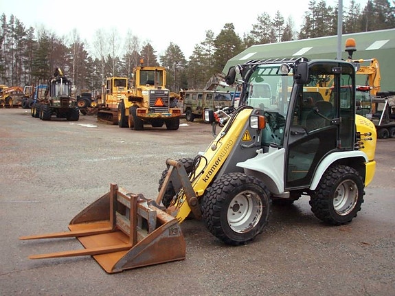 Kramer-allrad 350 med motorhydraulik