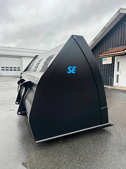SE Equipment  ny 7m3 lättmaterialskopa snöskopa 3,20m bred 7 of 8