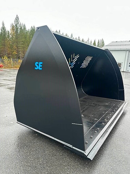 SE Equipment  ny 7m3 lättmaterialskopa snöskopa 3,20m bred 8 of 8