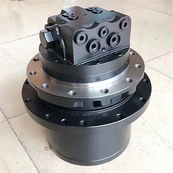 Slutväxel komplett med motor till Grävmaskin