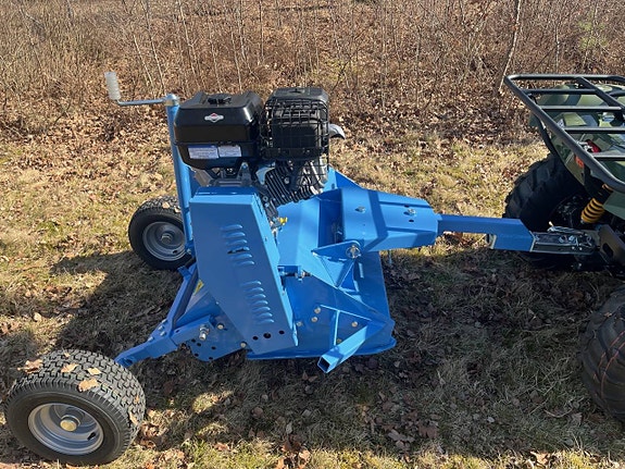 Slaghack / betesputs bogserande